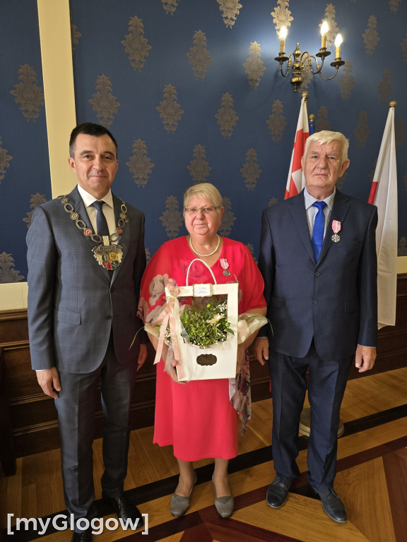 Złote Gody w ratuszu w Głogowie