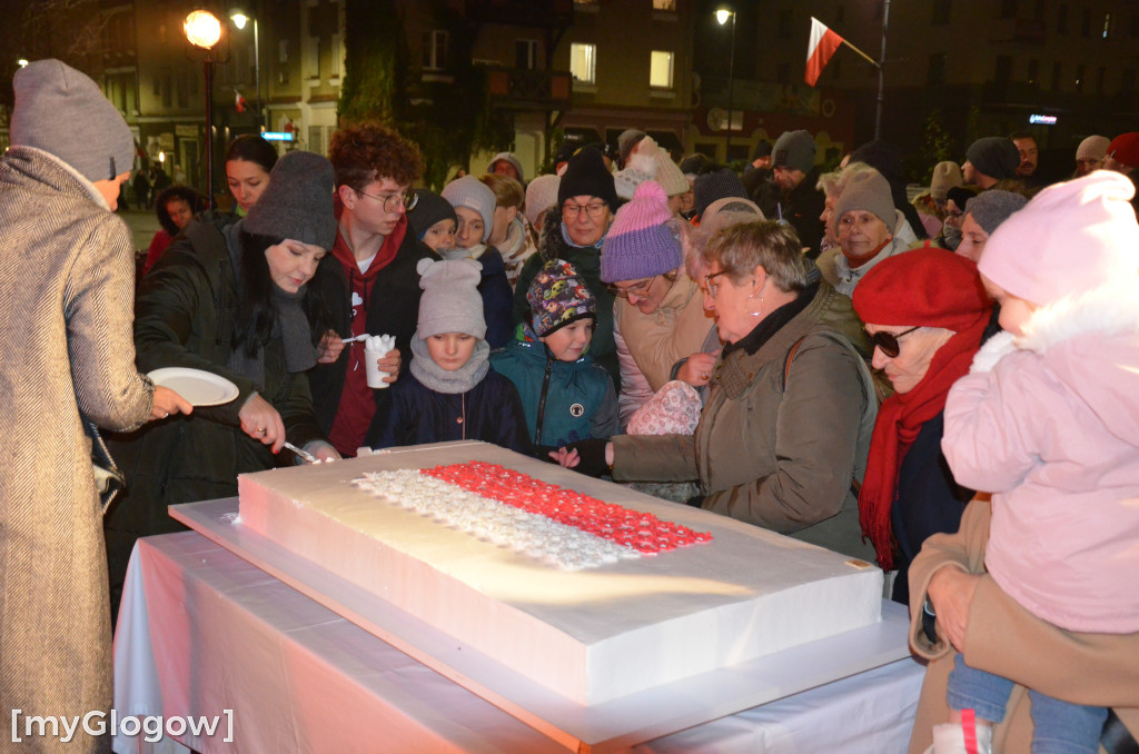 Wigilia Święta Niepodległości w Głogowie