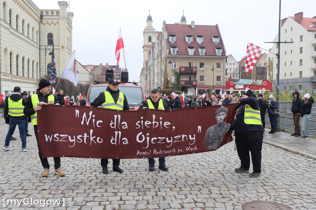 Marsz Niepodległości 2024 w Głogowie