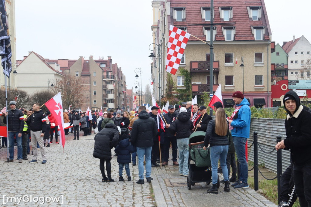 Marsz Niepodległości 2024 w Głogowie
