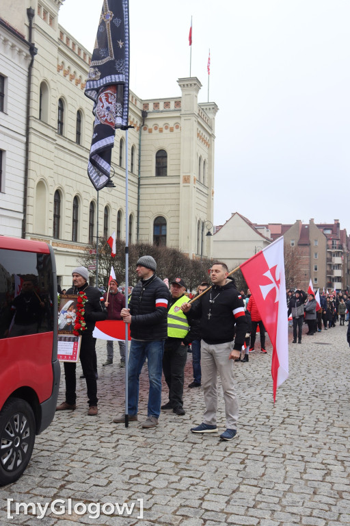 Marsz Niepodległości 2024 w Głogowie