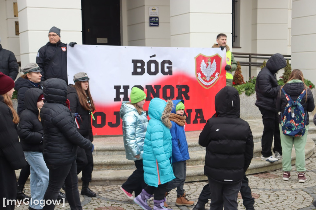 Marsz Niepodległości 2024 w Głogowie