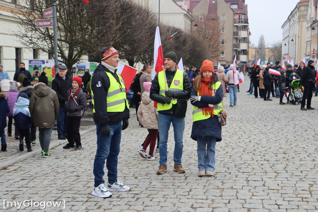 Marsz Niepodległości 2024 w Głogowie