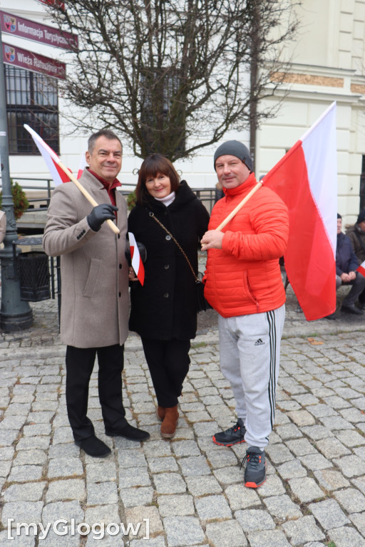 Marsz Niepodległości 2024 w Głogowie