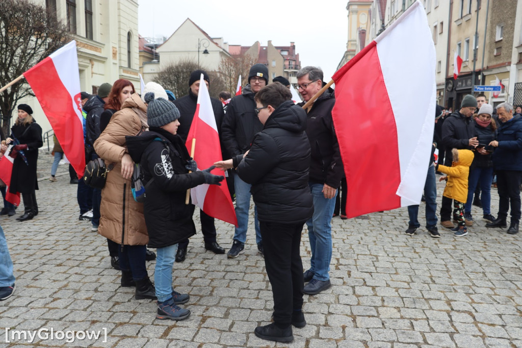 Marsz Niepodległości 2024 w Głogowie