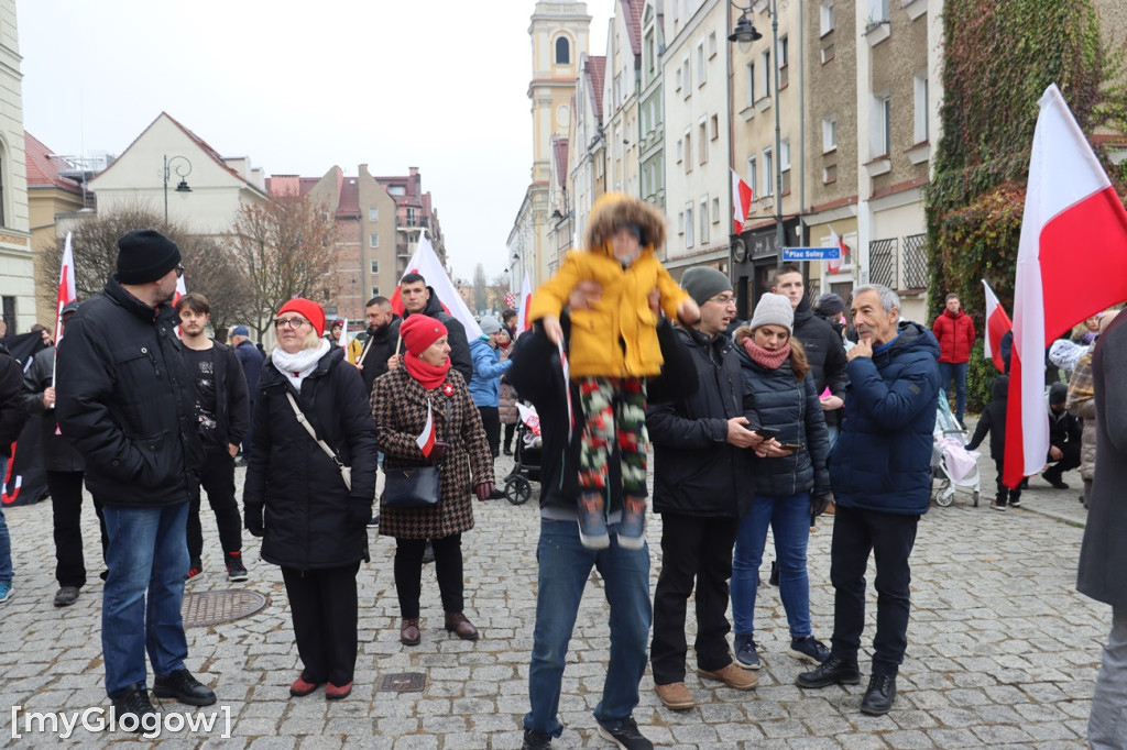 Marsz Niepodległości 2024 w Głogowie