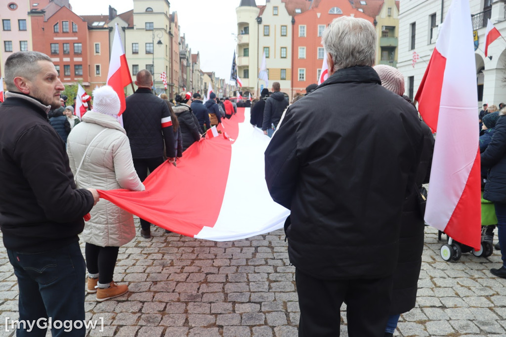 Marsz Niepodległości 2024 w Głogowie