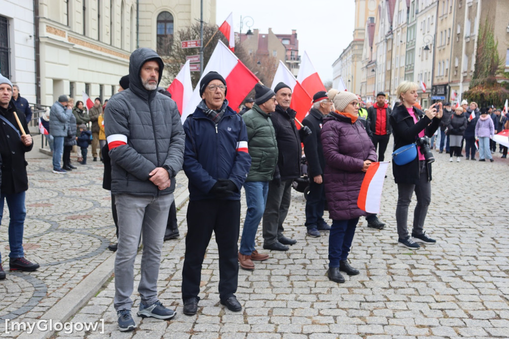 Marsz Niepodległości 2024 w Głogowie