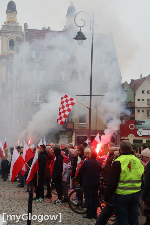Marsz Niepodległości 2024 w Głogowie