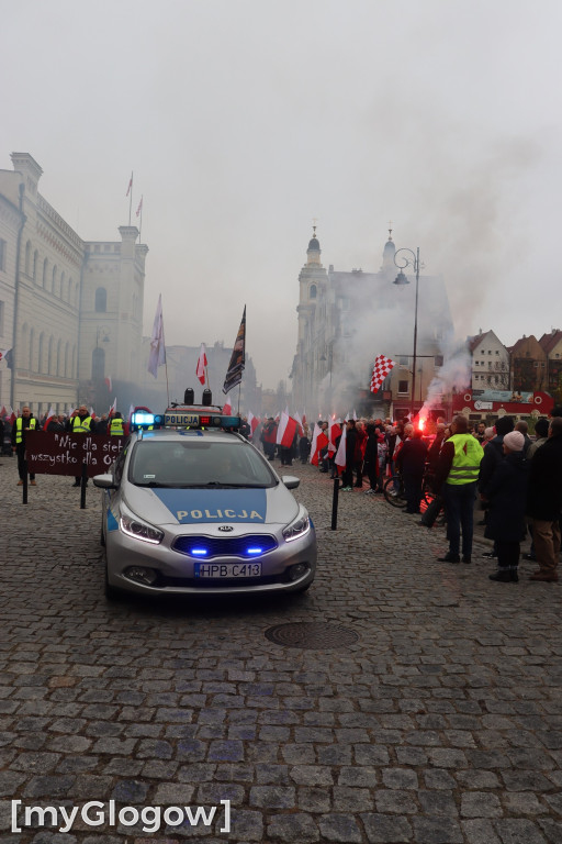 Marsz Niepodległości 2024 w Głogowie