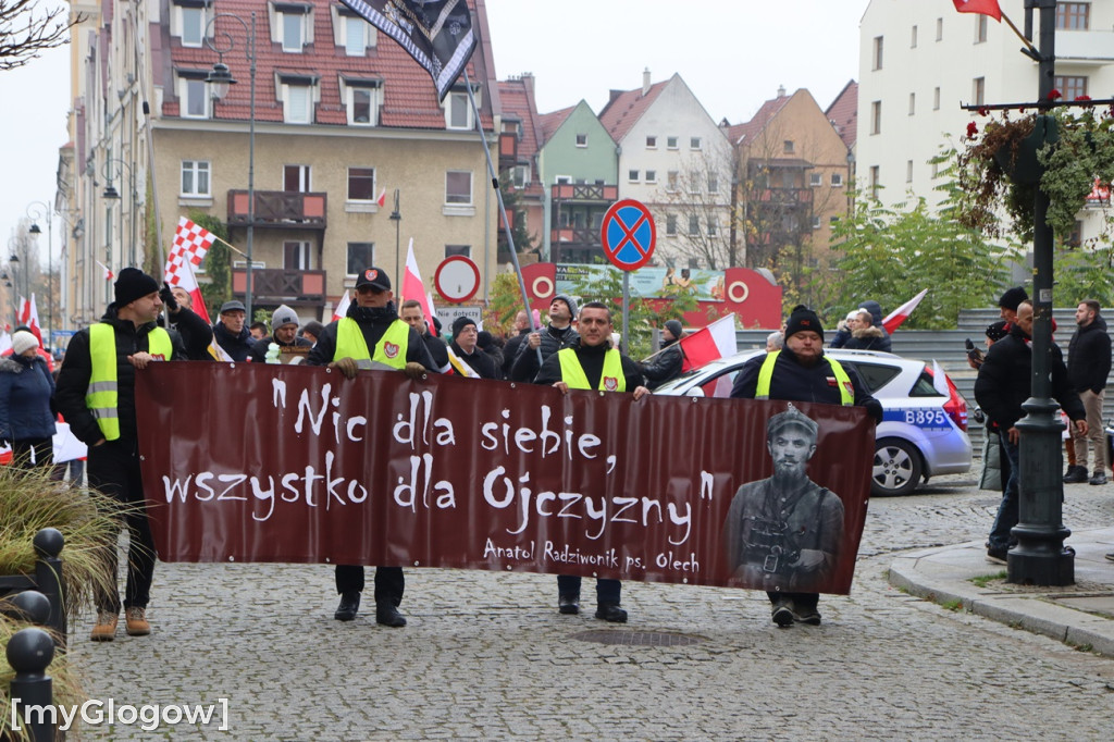 Marsz Niepodległości 2024 w Głogowie