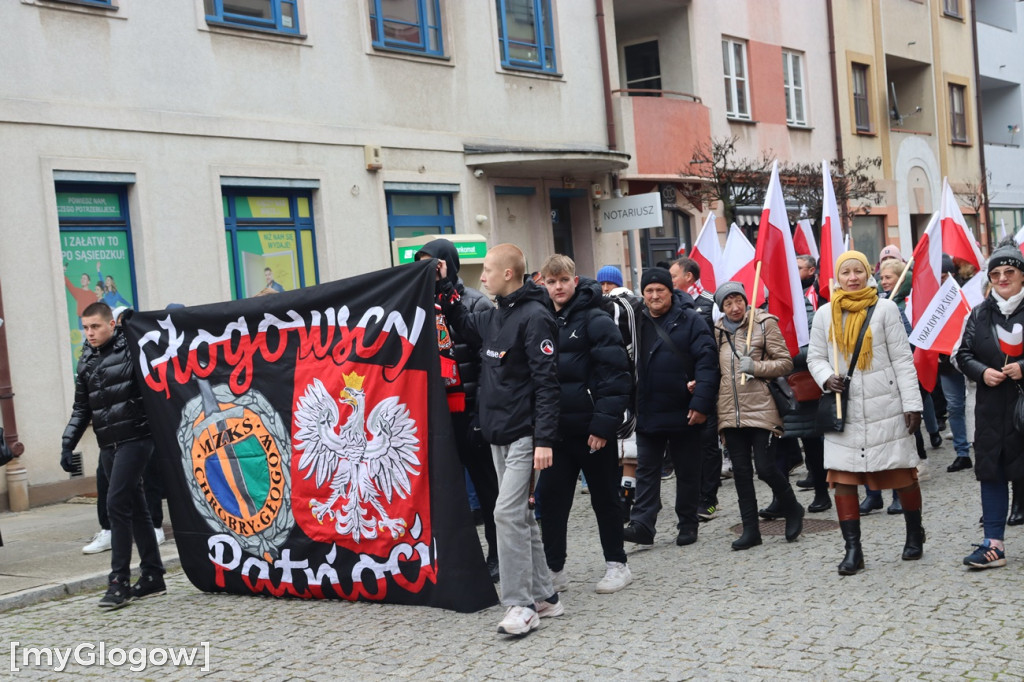 Marsz Niepodległości 2024 w Głogowie