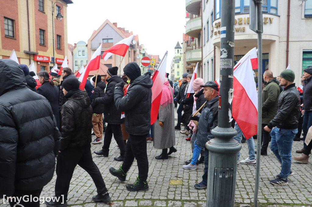 Marsz Niepodległości 2024 w Głogowie
