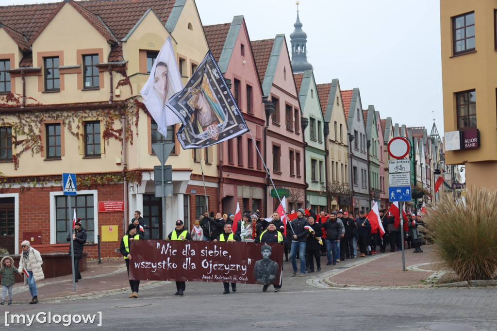 Marsz Niepodległości 2024 w Głogowie