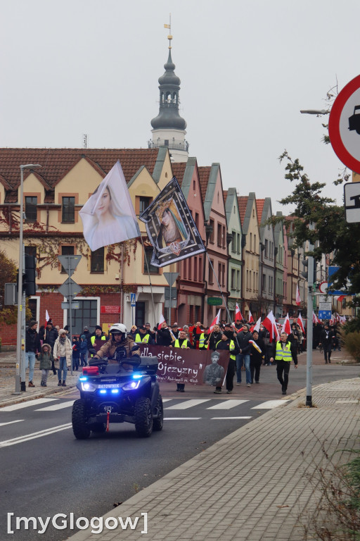 Marsz Niepodległości 2024 w Głogowie