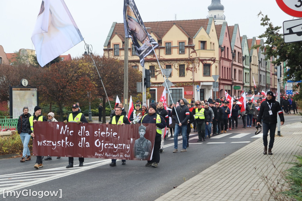 Marsz Niepodległości 2024 w Głogowie