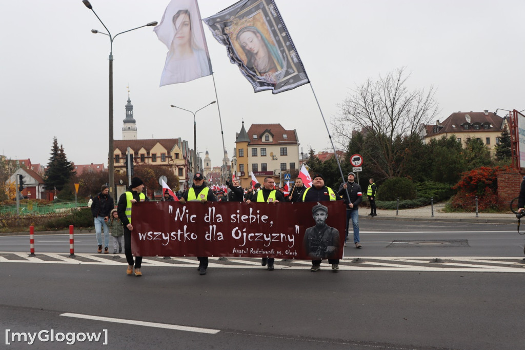 Marsz Niepodległości 2024 w Głogowie