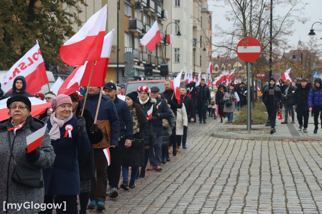 Marsz Niepodległości 2024 w Głogowie