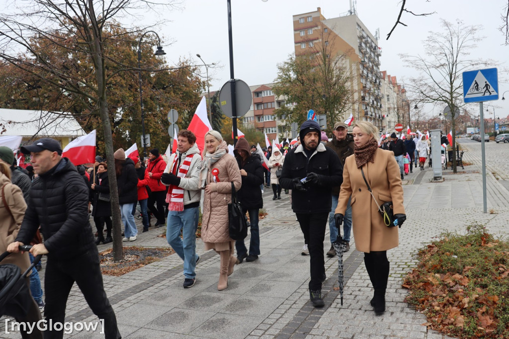 Marsz Niepodległości 2024 w Głogowie