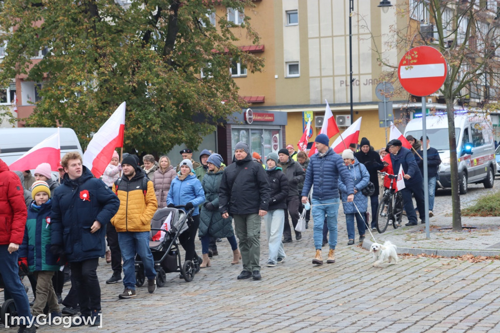 Marsz Niepodległości 2024 w Głogowie