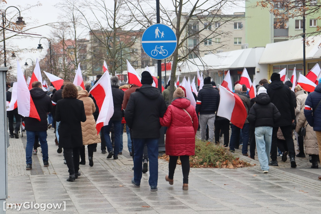 Marsz Niepodległości 2024 w Głogowie