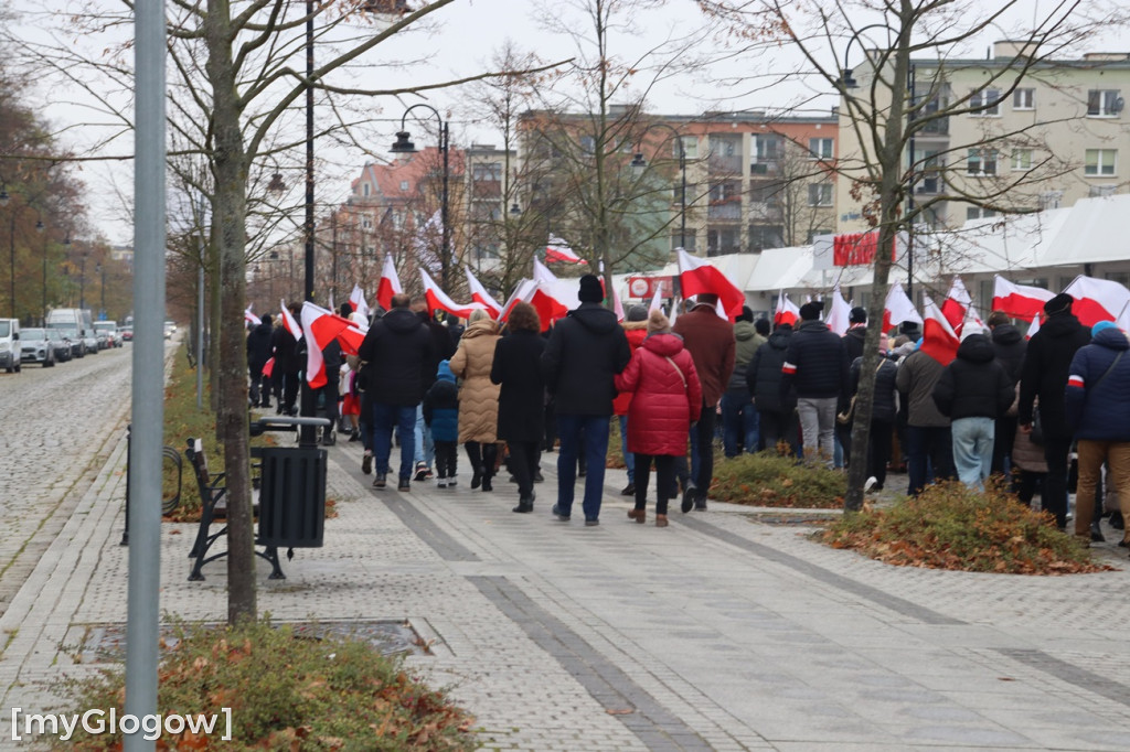 Marsz Niepodległości 2024 w Głogowie