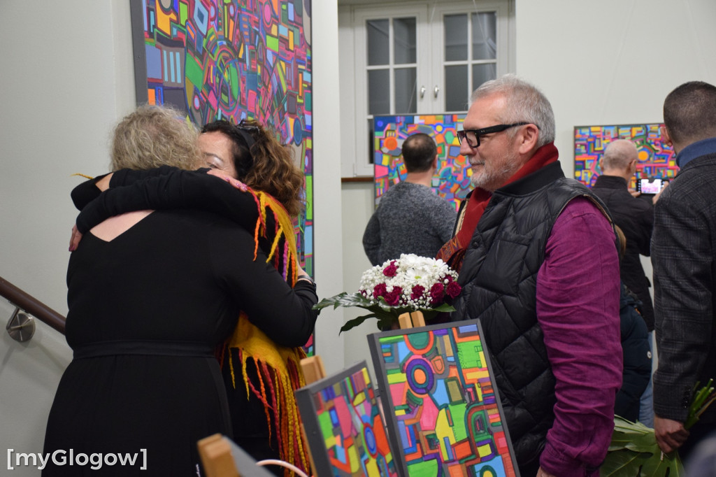 Wystawa Joanny Kinder w teatrze w Głogowie