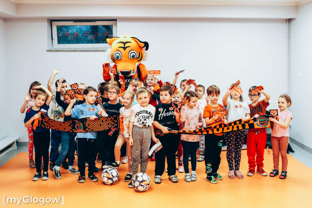 Piłkarski Chrobry Głogów w kolejnych przedszkolach