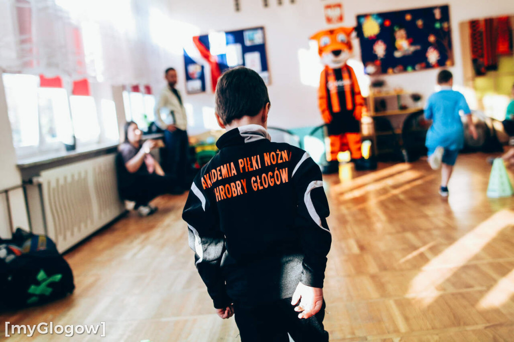 Piłkarski Chrobry Głogów w kolejnych przedszkolach