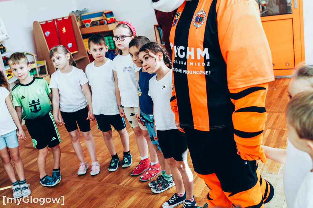 Piłkarski Chrobry Głogów w kolejnych przedszkolach