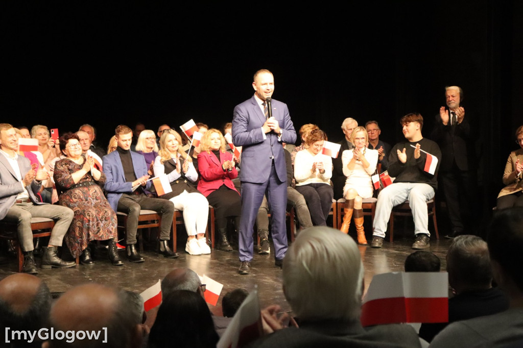 Karol Nawrocki w Głogowie
