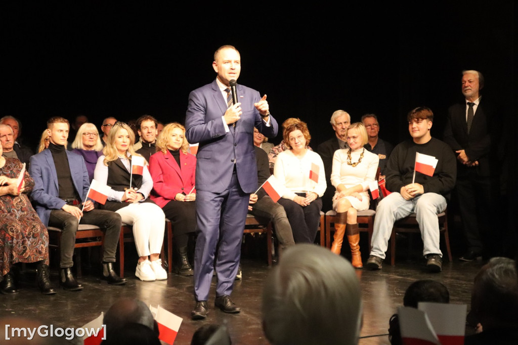 Karol Nawrocki w Głogowie