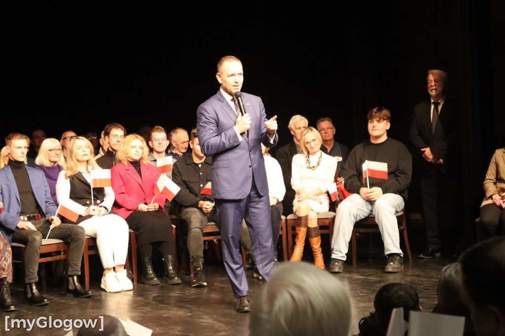 Karol Nawrocki w Głogowie