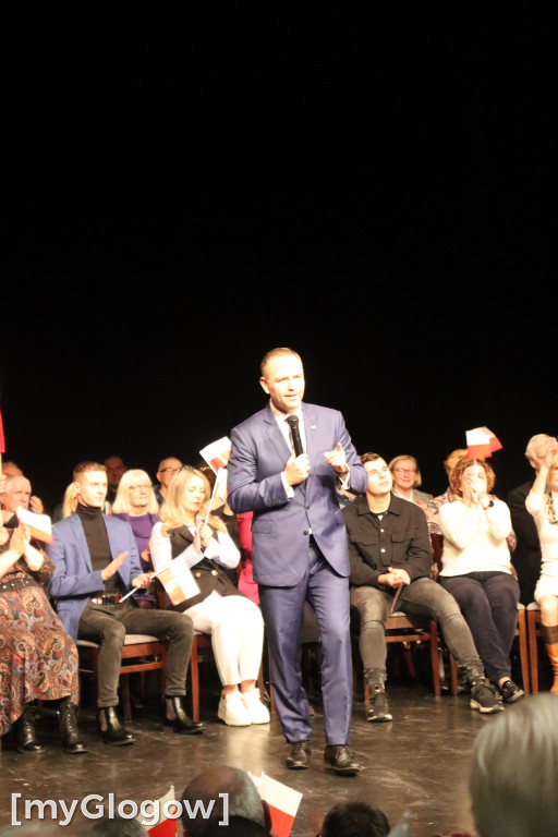 Karol Nawrocki w Głogowie