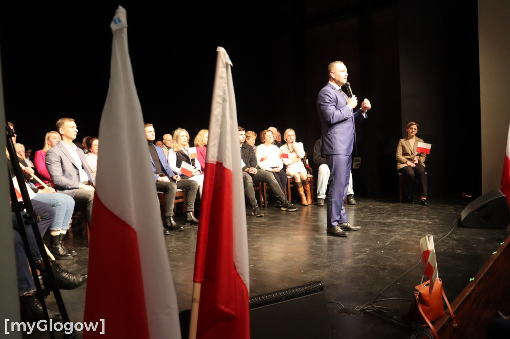Karol Nawrocki w Głogowie