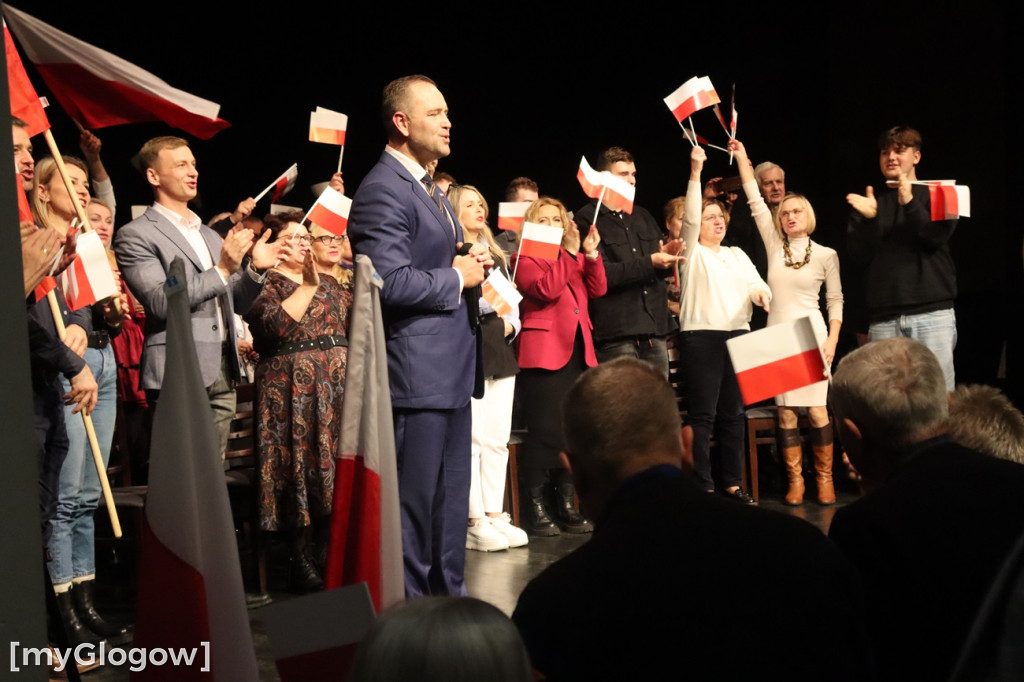 Karol Nawrocki w Głogowie