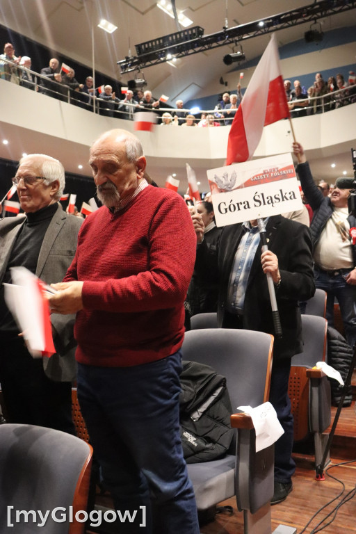 Karol Nawrocki w Głogowie