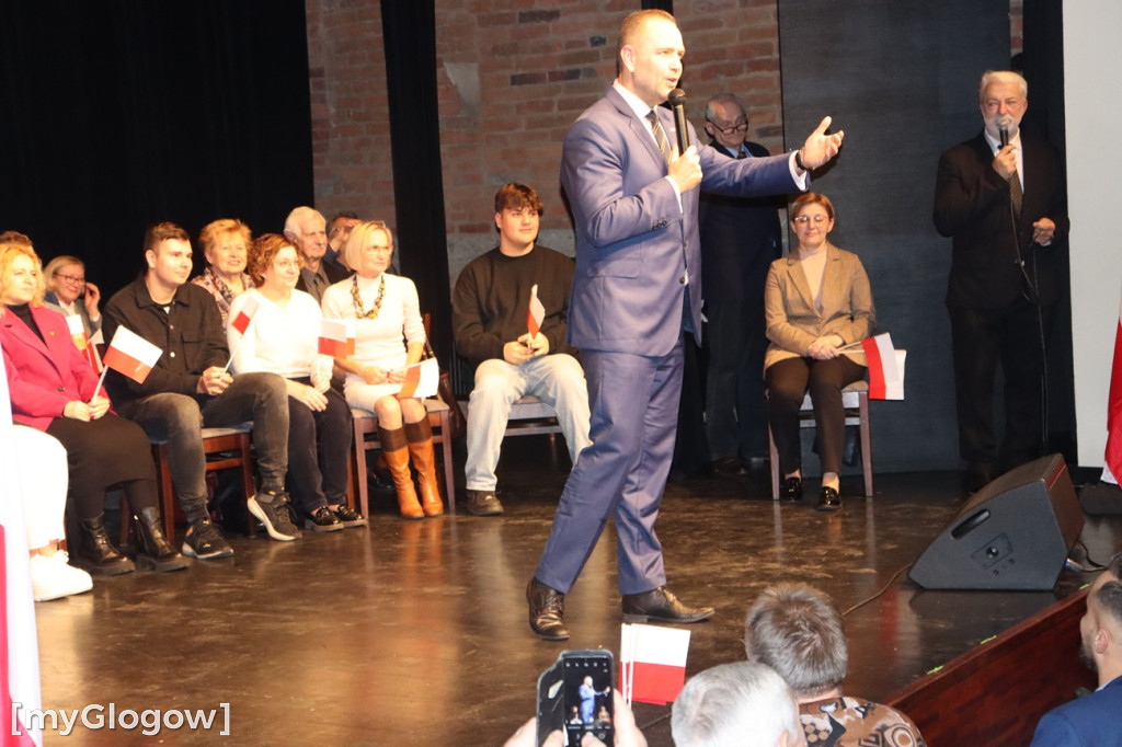 Karol Nawrocki w Głogowie