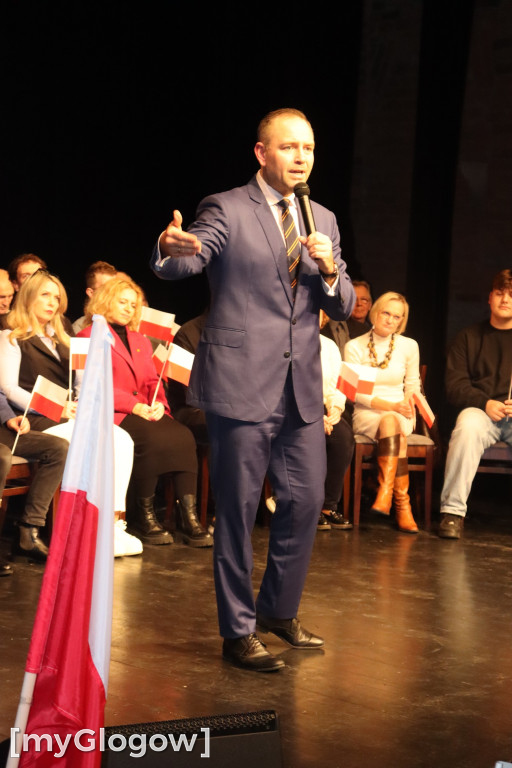 Karol Nawrocki w Głogowie