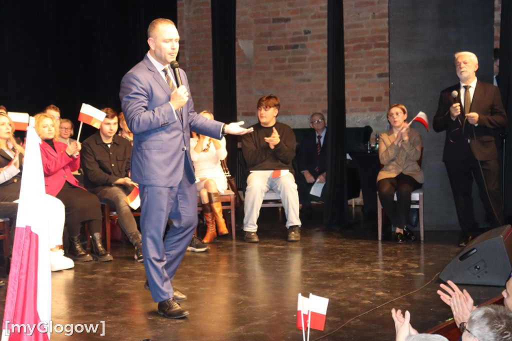 Karol Nawrocki w Głogowie