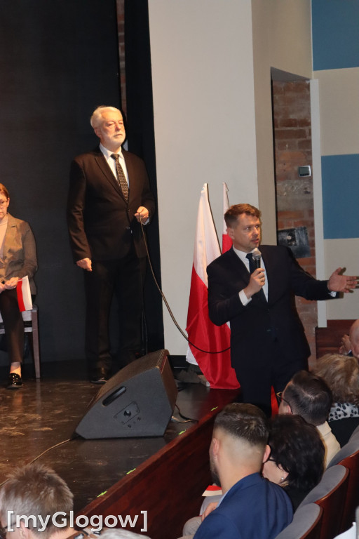 Karol Nawrocki w Głogowie