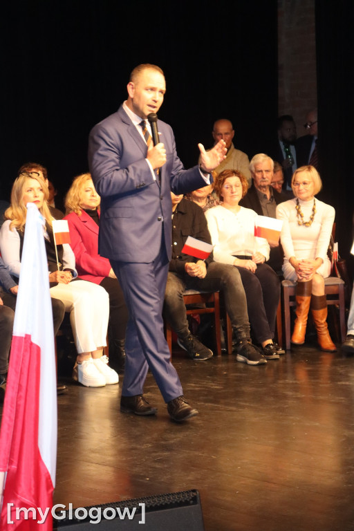 Karol Nawrocki w Głogowie