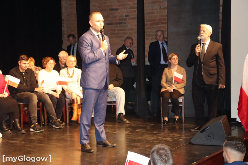 Karol Nawrocki w Głogowie