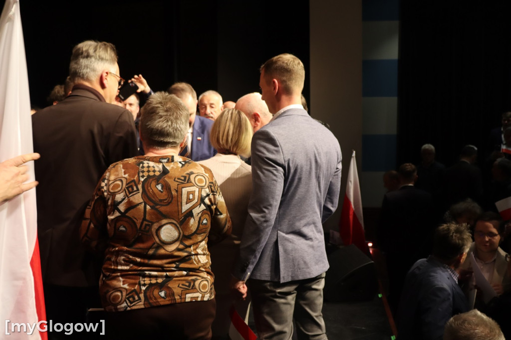 Karol Nawrocki w Głogowie