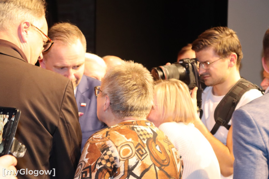 Karol Nawrocki w Głogowie