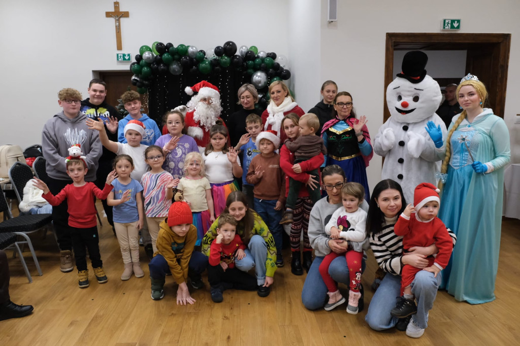 Mikołaj w niedzielny poranek wyruszył z Kotli.
