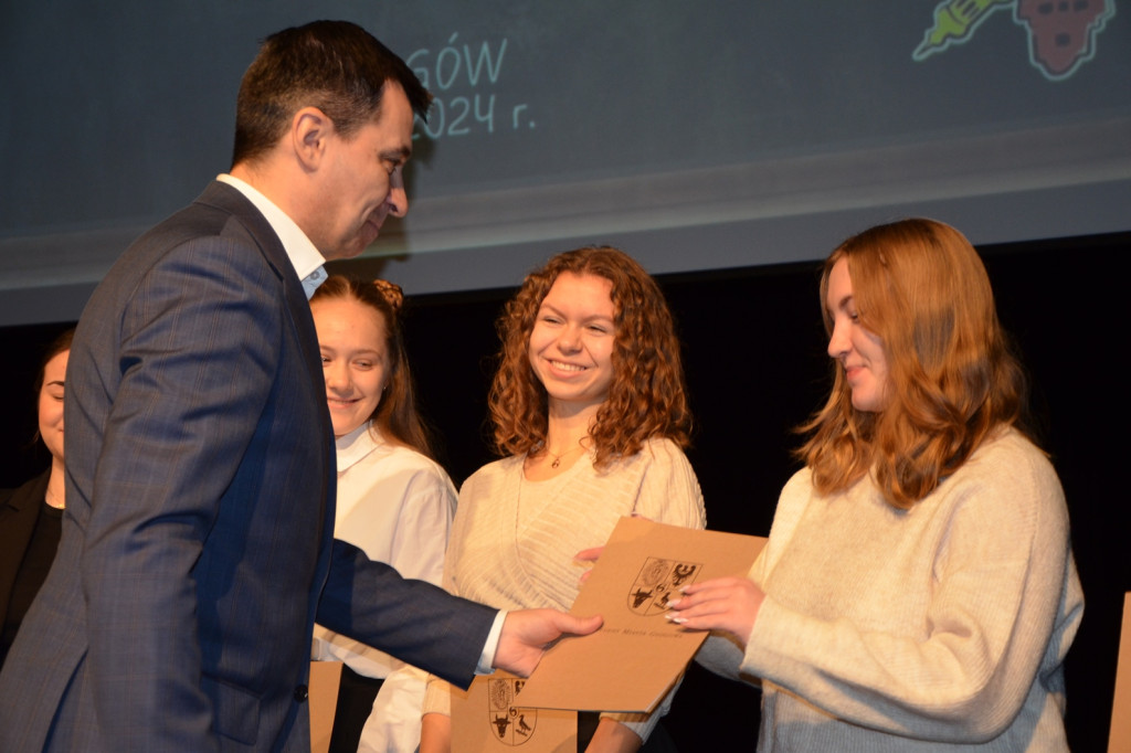 Gala stypendialna szkół średnich w Głogowie