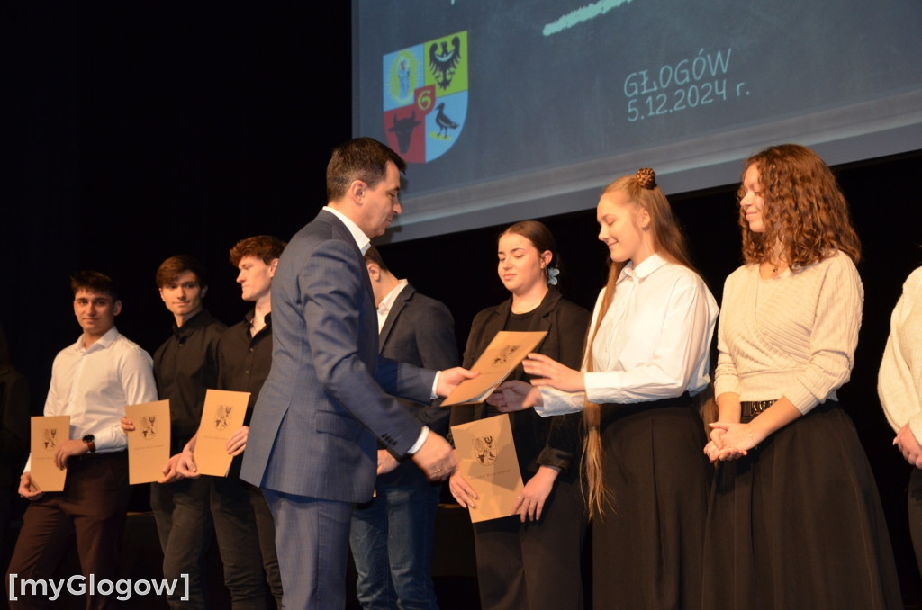 Gala stypendialna szkół średnich w Głogowie
