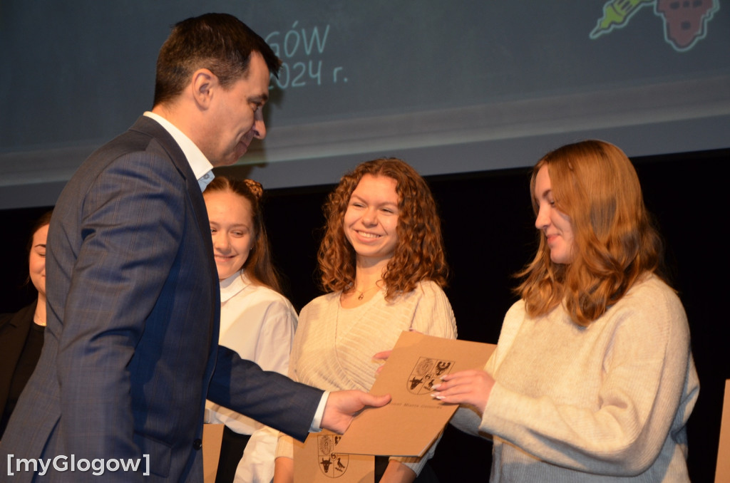 Gala stypendialna szkół średnich w Głogowie