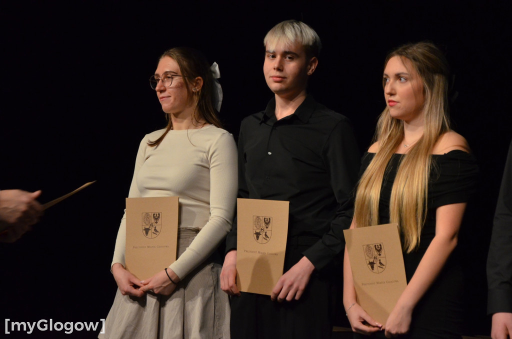 Gala stypendialna szkół średnich w Głogowie